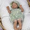 BZDOLL 48 СМ 19 дюймов Спящая кукла Реборн Игрушки с 3D-раскрашенной кожей и видимыми венами, виниловые конечности, тканевое тело, кукла для подарка на день рождения девочки, игрушка для игры
