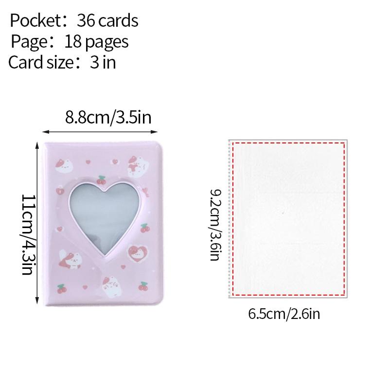 Kpop Photocards Holder Poca Packaging Mini Photo Album Card Collect Book Photo Card Packaging Supplies Card Holder