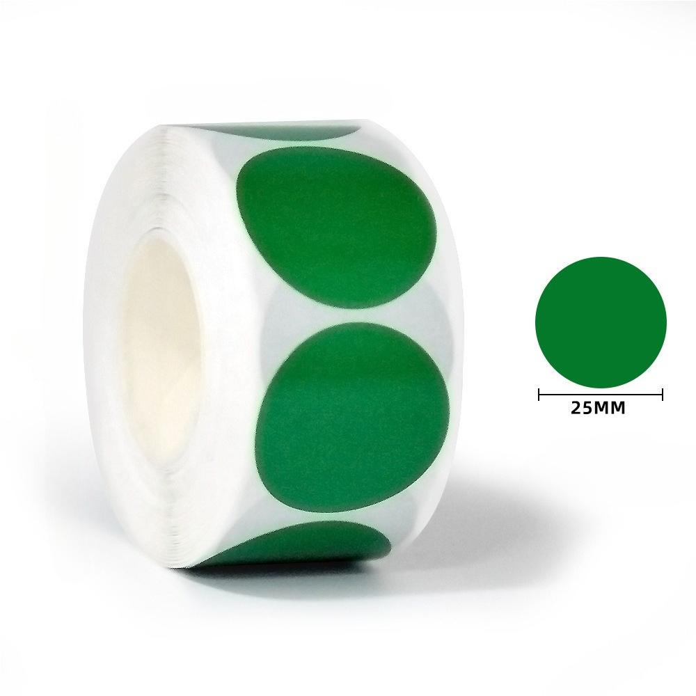 500pcs/1roll Colored Dot Stickers Circle Color Coding Labels 8 Colors Item Marking Colorful Coding Label Sticker for Office Home
