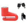 Key Lock Bike Lock Steel Wire Scooter Lock Portable Bicycle Disc Brake Lock  Mountain Bike