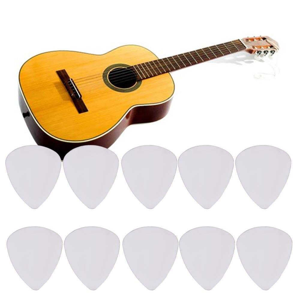 10PCS 0.3mm Metal Guitar Plectrum Triangle Finger Shrapnel Acoustic Guitar