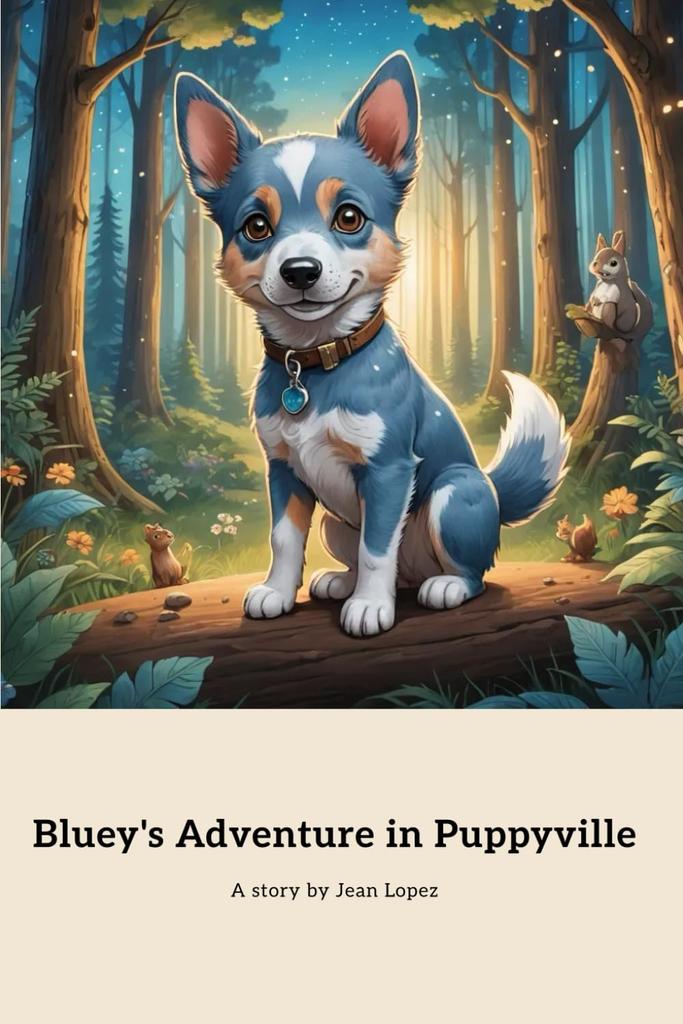 Bluey's Adventure in Puppyville: An Enchanted Forest Adventure