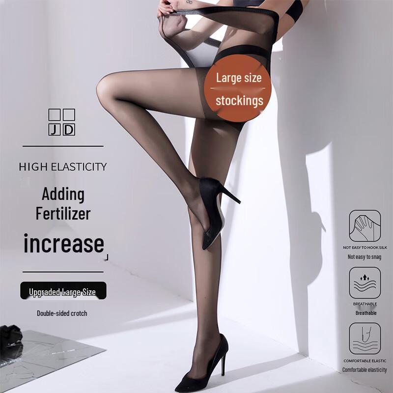 Женские ультратонкие колготки большого размера Lansha, устойчивые к зацепкам