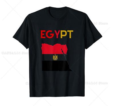 Футболка с флагом и картой Египта