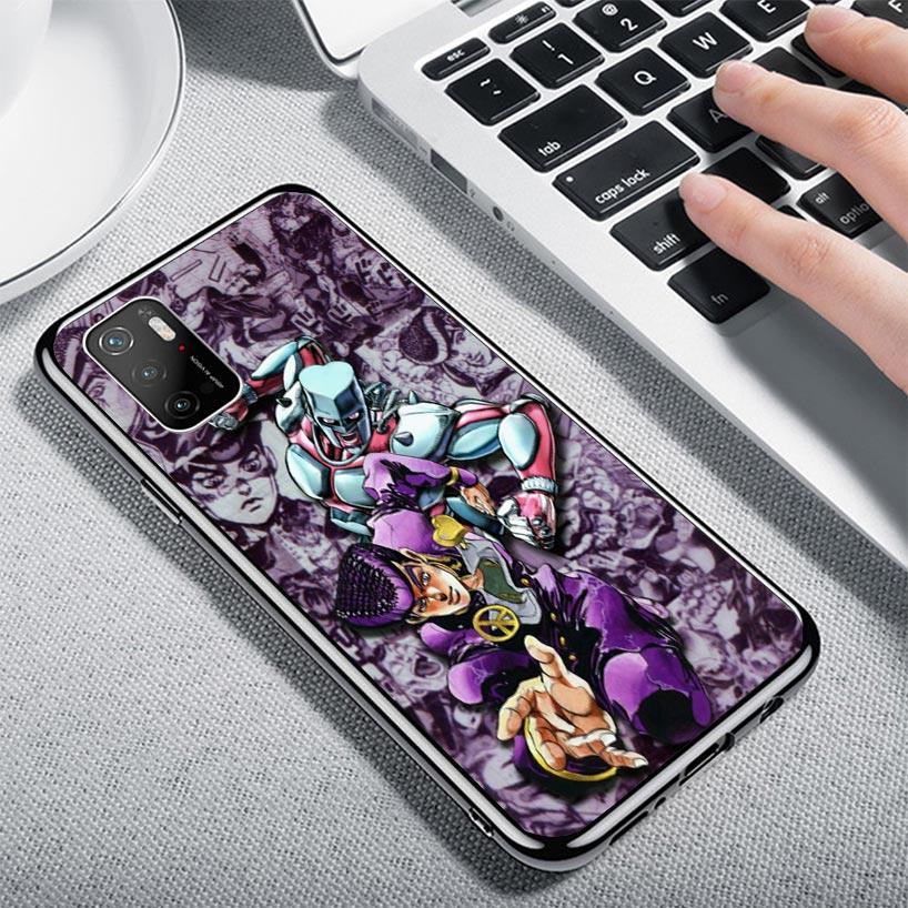 JoJo Bizarre Adventure Anime Case Phone Cover for Xiaomi Redmi Note 10 9 9S 8 8T 7 5 Pro Mi 12T 11T 10T 9T 12 11 Lite A3 A2 Tren