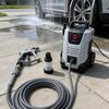 Household Car Wash Machine with Flexible High-Pressure Hose and Water Gun
