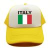 Italia Italy Italian Flag Trucker Cap Summer Unisex Cool Dad Hat Baseball Caps Unisex Outdoor Mesh Net Caps