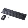 SANWA SUPPLY Wireless Keyboard with Silent Mouse SKB-WL39SETBK