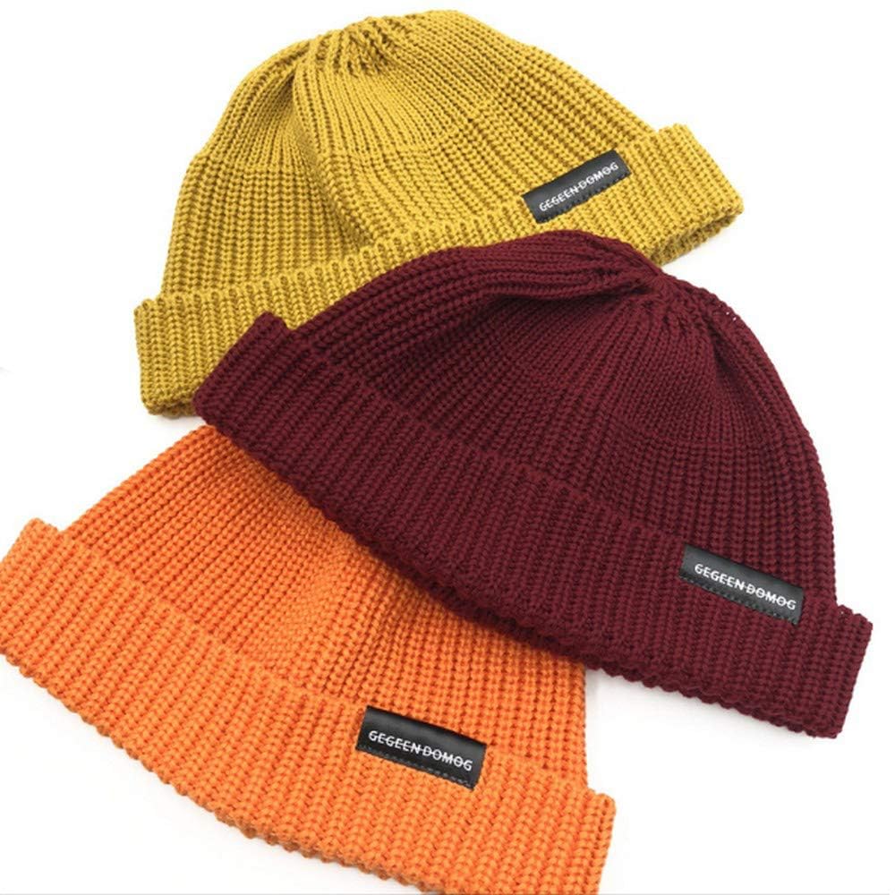 Clape Knit Watch Cold Weather Warm Solid Hunting Knit Hat, Cap, Beanie, Protection, Hat, Color, Brimless, Stylish, Skin-Treated, Hat, Cap, Travel,