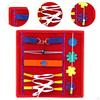 Activity Board Accessory Part Preschool Learning Dress Mat for