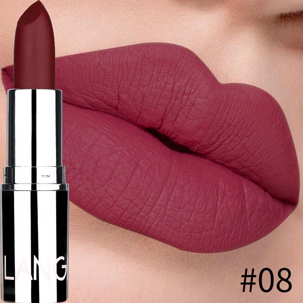 Cute RED Tube Mouth Red Brick Red Aunt Lipstick - Непростой сладкий бархат