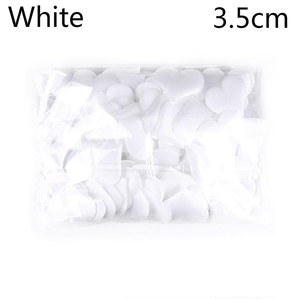 Украшение стола Ремесло 3D Цветок Бросание Лепестков Роз Мягкая Ткань Сердце Любовь Свадьба