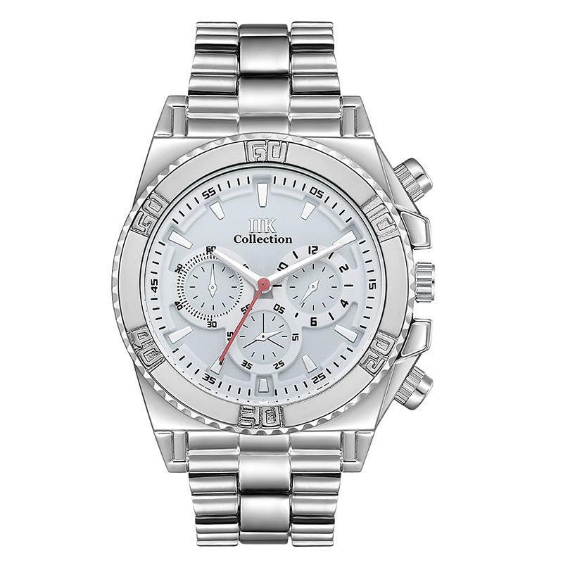 IIK Часы Кварцевые часы Мужские водонепроницаемые часы Студенческие часы