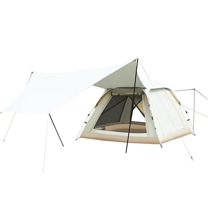 OEING 2-in-1 Tent & Tarp with Ground Mat