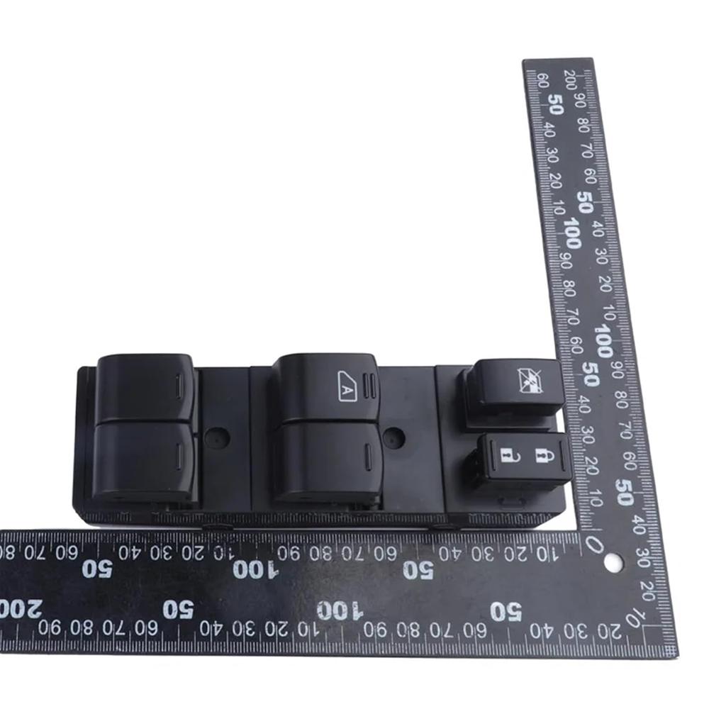 Car Window Lifter Power Window Switch Master Window Control Button Compatible for Nissan Versa Note HR16DE 25401-3AA2B