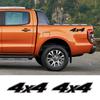 DGWE8 2PCS Car Stickers For Ford Ranger Raptor Isuzu Dmax Nissan NAVARA Toyota Hilux VW Amarok Pickup 4x4 Auto Accessories Vinyl Decal