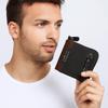 Large Capacity Men's Short Wallet Multi-position Card Holder Durable PU Leather Coin Purse  Male