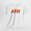 KTM Racing T-Shirt – Unisex Motocross Cotton Tee for Men Women or Bikers