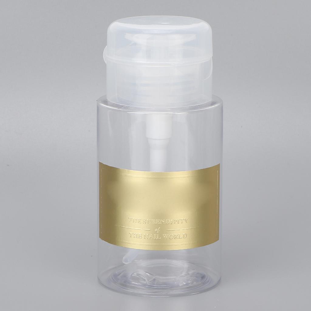 Бутылка-пресс для снятия макияжа Увлажняющая вода Средство для снятия ногтей Бутылка-пресс для снятия макияжа Пустая бутылка