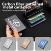 Мужской держатель для карт с RFID-защитой, тонкий металлический кошелек, держатель для кредитных карт с защитой от сканирования для RX350 IS250 CT200h ES250 ES300h NX300h