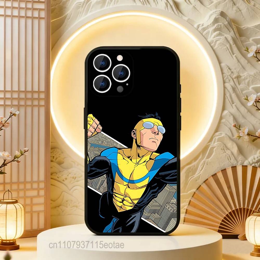 Анимация для взрослых l-Invincible Для iPhone 12,16,13,14,15,17,11,Pro,Max,Plus,E,Air,Mini ТПУ Мягкий к коже Чехол для телефона