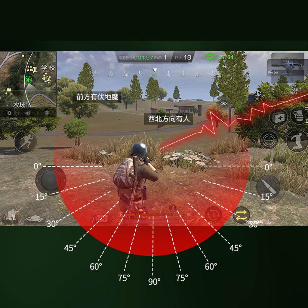 FONKEN Type C 3.5mm L Jack Magnetic Gaming Wired Earphones Hifi Sound Noise Reduction In Ear Headset With Mic Earbud For Xiaomi Huawei