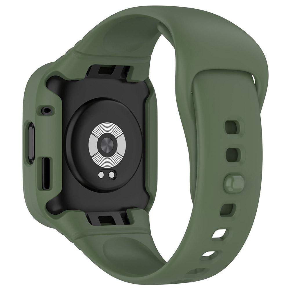 Силиконовый ремешок для браслета Redmi Watch 3 со встроенным ремешком + рамка корпуса