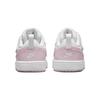 Nike Кроссовки Court Borough Low для малышей, розово-белые, для младенцев и малышей DQ0493-100