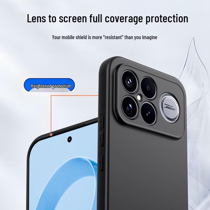Smorss Redmi K90 Матовый чехол для телефона с покрытием soft-touch