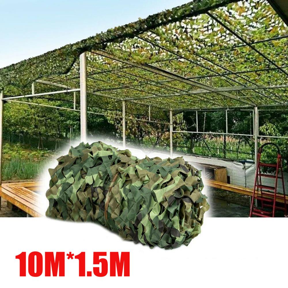 3x5 м 4x6 м Камуфляжная сетка Рулон для оптовой продажи Теневая сетка для Охоты Лесных Тренировок Кемпинга Чехла на Автомобиль Пейнтбола Наблюдения за Птицами