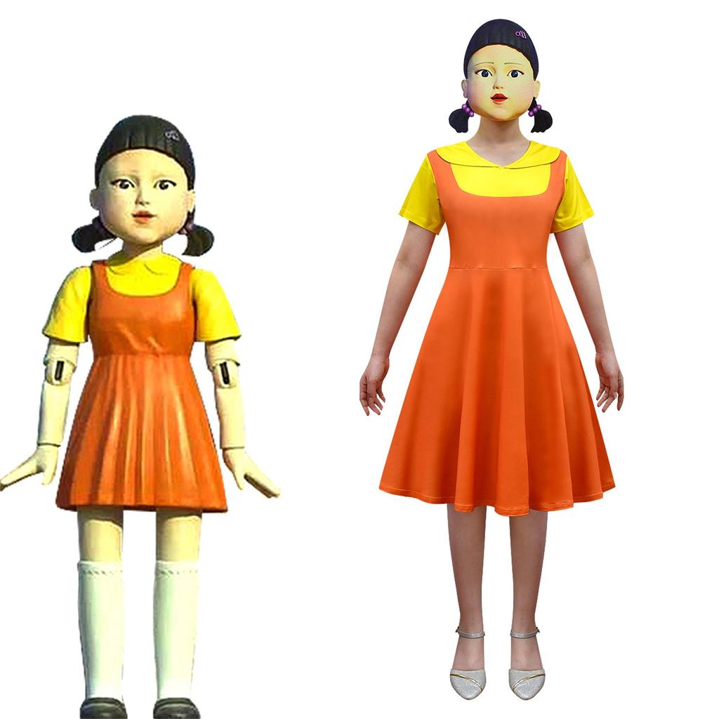 Женское платье с короткими рукавами для косплея, платье для девочек-кукол, вечернее платье