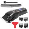 Electric Hair Trimmer Clipper Shaver Professional Hair Cutting Grooming Kit with 4 Guide Combs for