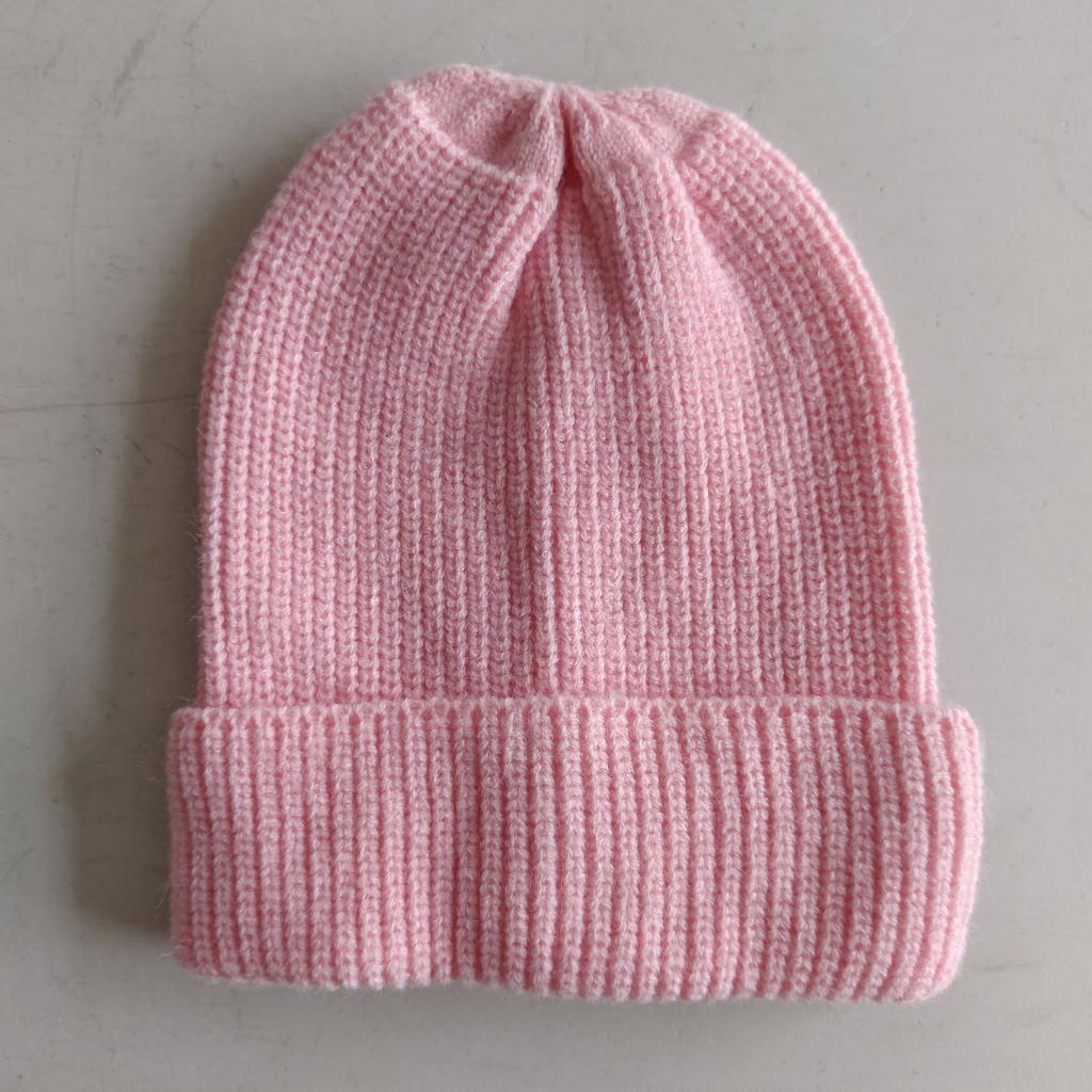 Однотонная вязаная шапка детская осень и зима новая студенческая универсальная куполообразная шапка-дыня из шерсти, теплая шапка, мужской тренд