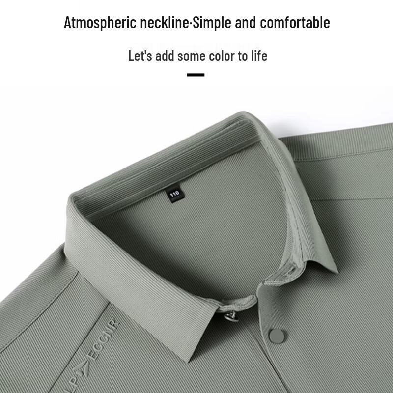 Pierre Cardin Мужская поло-футболка в полоску с длинным рукавом, в стиле business casual