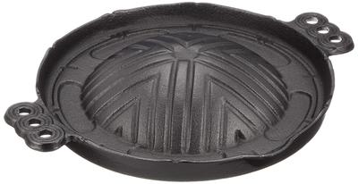 Железный горшок Чингисхан Sanwa Seiki Seisakusho, 22 см, без отверстий, чугунное литье QGV12122