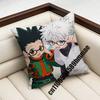 HHunter x Hunter Killua Gon Throw Pillow Case Sham xcm xcm Square Home Pillowcase Cushion Cover