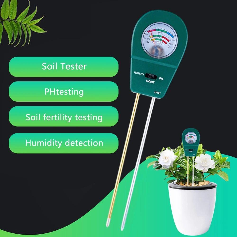 Dry Wet Monitoring Plant Moisture Tester No Battery Hygrometer Dial Farm Gardening