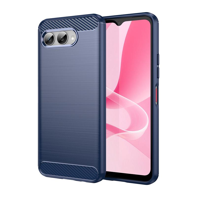 For Cover T-Mobile REVVL 8 Case T-Mobile REVVL 8 Pro Anti-knock Soft Silicone Carbon Fiber Back Case For T-Mobile REVVL 8 Case
