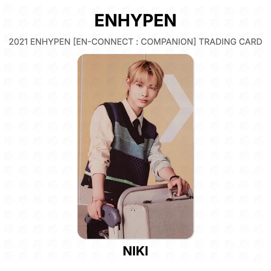 ENHYPEN 2021 ENHYPEN [EN-CONNECT : КОМПАНЬОН] ТОРГОВАЯ КАРТОЧКА Официальная фотокарточка