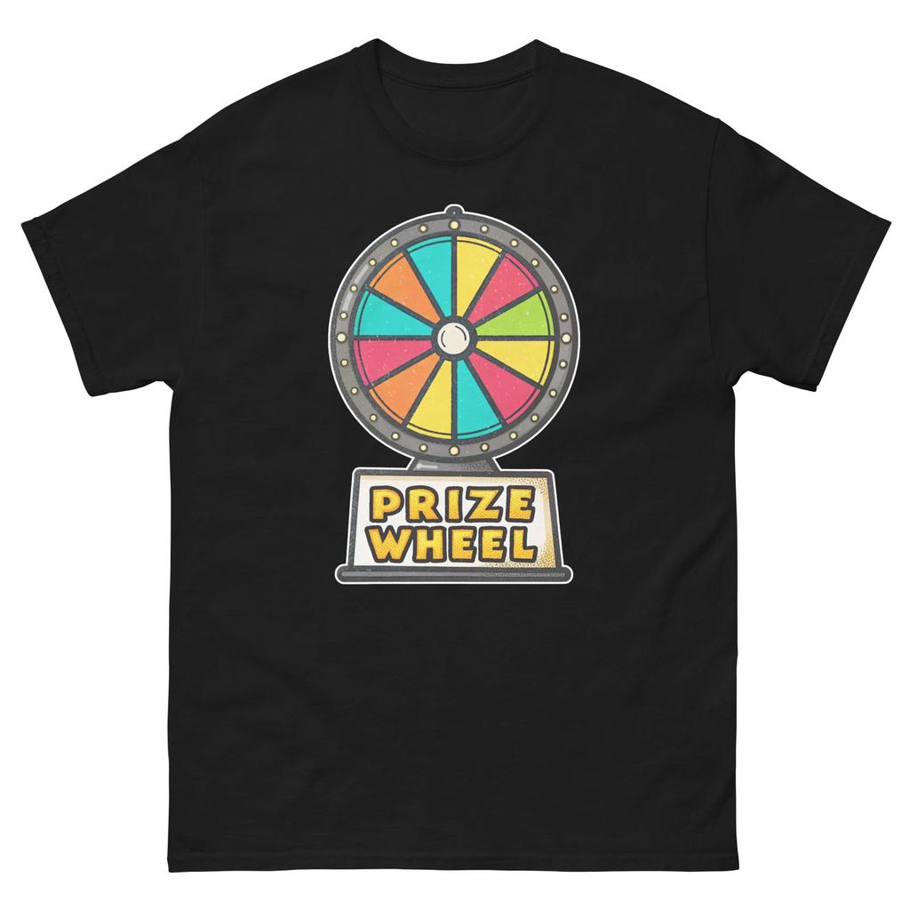 Prize Wheel Carnival Fair Amusement Park T-Shirt