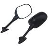 Motorcycle ABS Plastic Rearview Mirror Back Side Mirrors For Honda VFR800 VFR 800 2002-2012 2010 2008 2006 Black