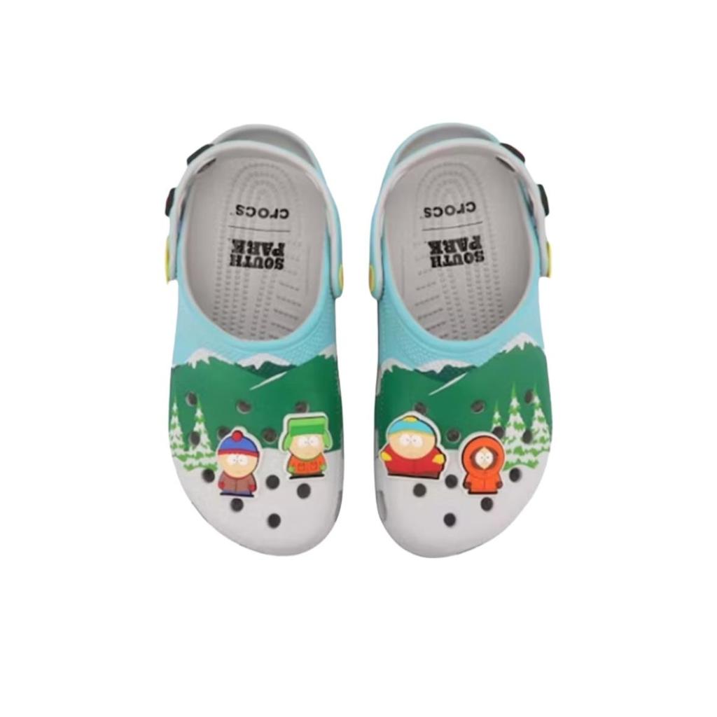 South Park x Crocs Классические клоги The Boys Мужские кроссовки Зеленый Мульти 211509-90H
