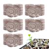 Plant Starting Pellets Soil Block Compressed Soil Pellets 50pcs Plant Starter Pods Compact Plant Pods Bulk for Starting Plant