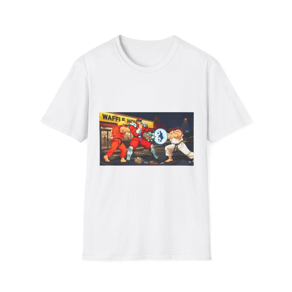 Retro Arcade Fighting Game Tee