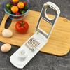 ABS Нарезка для яиц 2 в 1 Форма Цветка Нержавеющая Сталь Резак Проволочный Кухонные Инструменты Легко Чистить Пищевой Многофункциональный