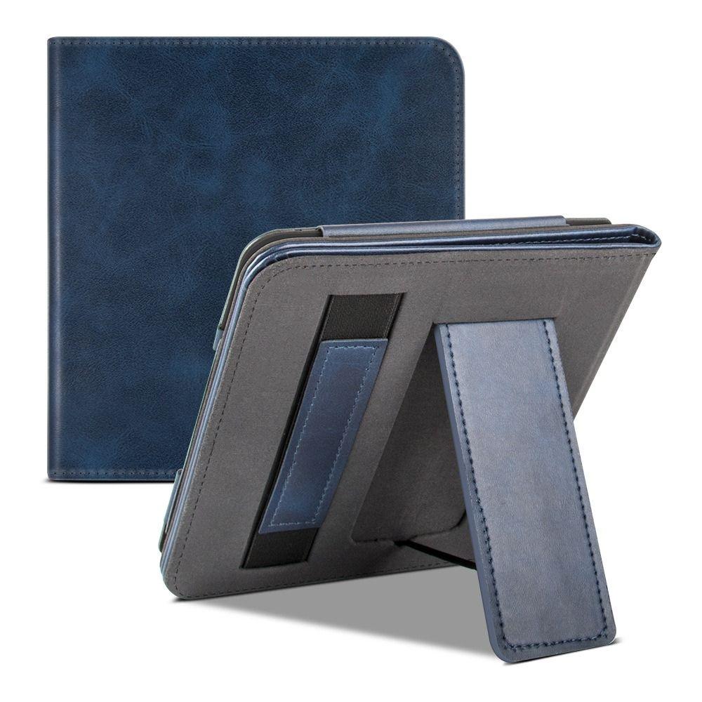 7 inch eReader Case Hand Strap N418 Protective Shell Smart Cover for Rakuten Kobo Libra 2