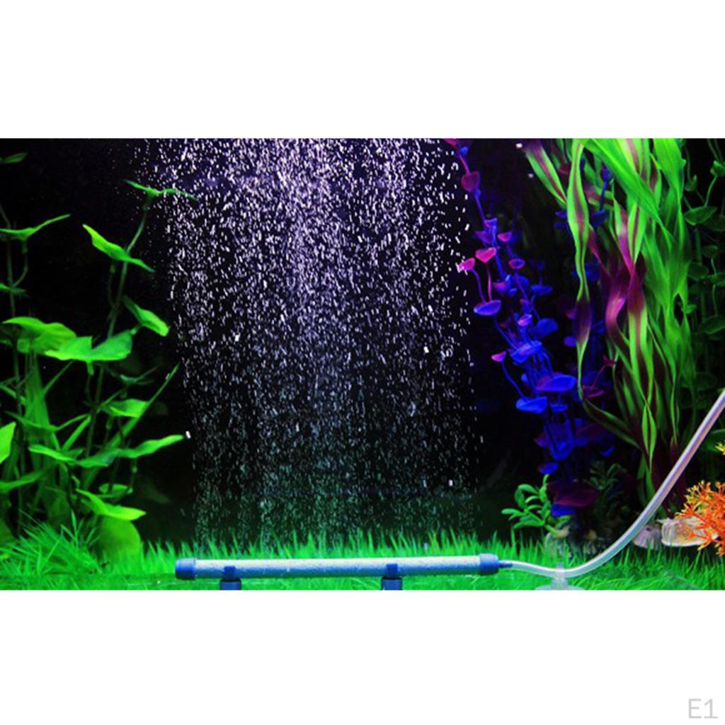 Wall Bubble Tube Aeration for Healthy Fish Tank Aquarium Pump Accessory, Can Be Jointed with