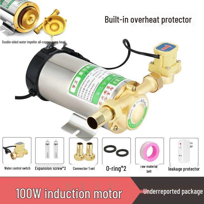 220V Silent Automatic Water Booster Pump for Solar Heaters