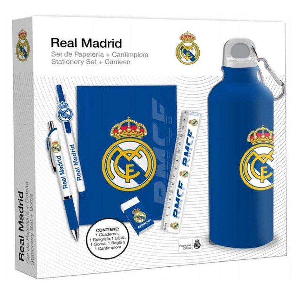 Real Madrid 650 ml bottle with writing set RM00029 multicolor
