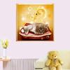 DIY 5D Diamond Cats and Goldfish Cross Stitch Diamond Embroidery Patterns Rhinestones
